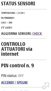 Snapshot-ArduinoWEB01 PIN 9 DISATTIVATO